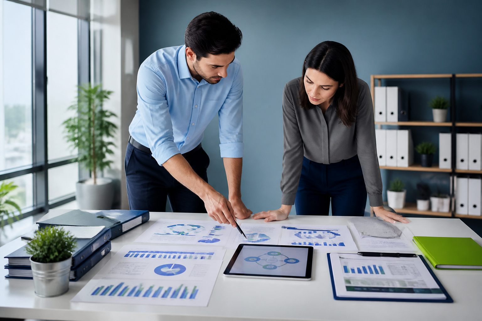 Analyse de marche en bureau moderne